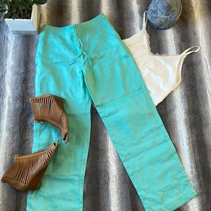 Teal Loriana London Pants